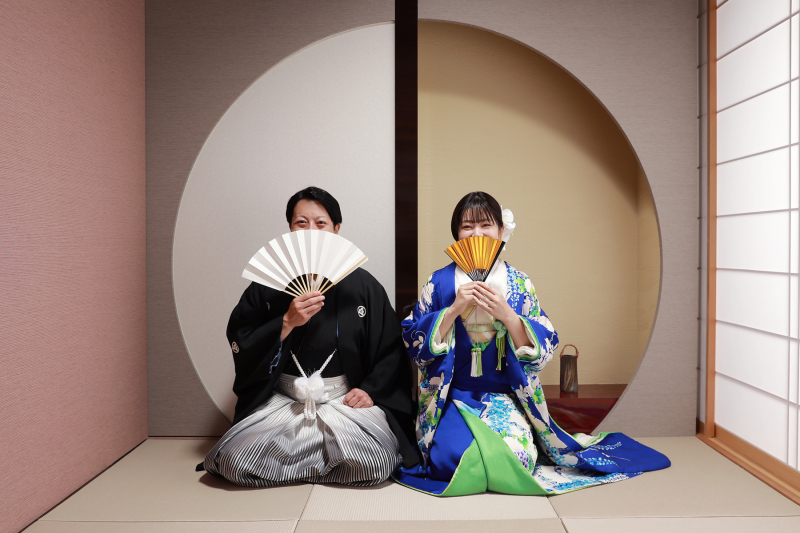 和装 正座ショット