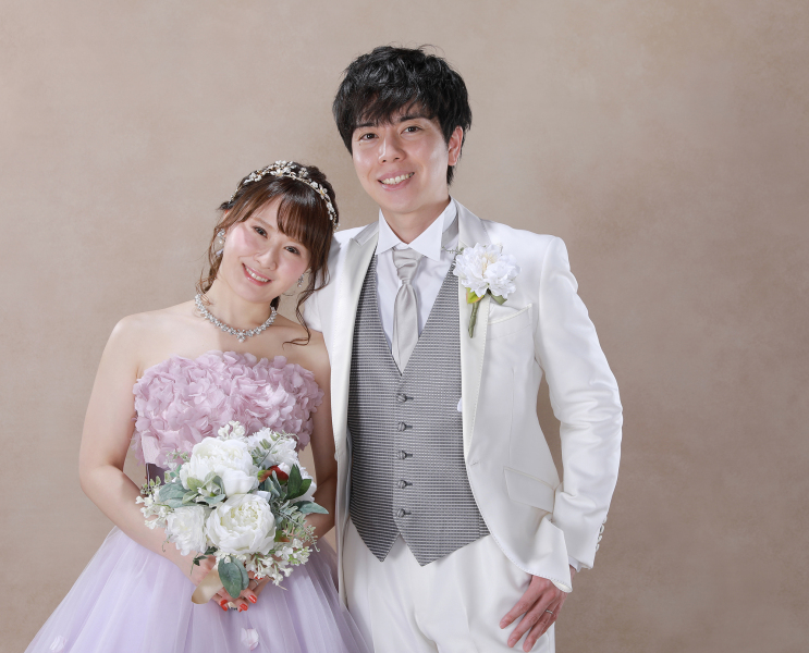 カラードレス&タキシードでのご撮影【2】