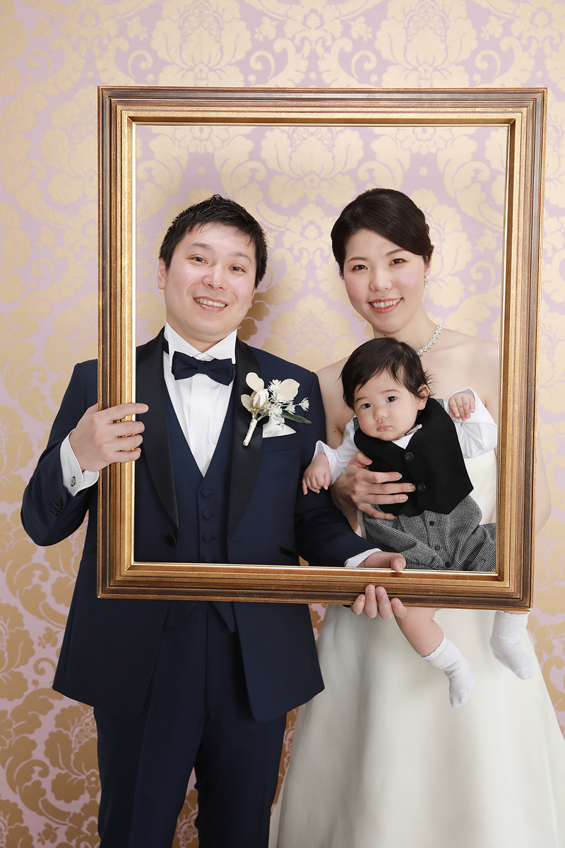 お子様との3ショット