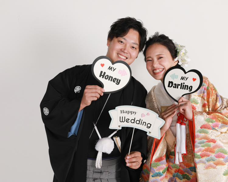 色打掛でのご撮影【1】