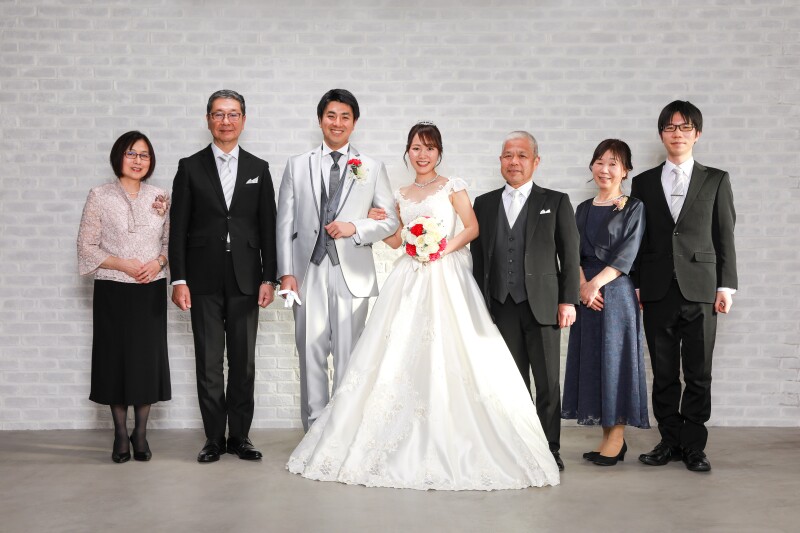 新たな家族写真を