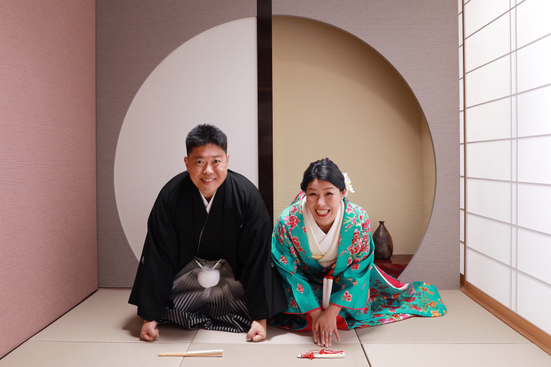 和室へ移動して・・・