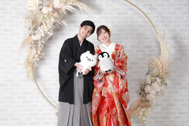 色打掛全身ショット