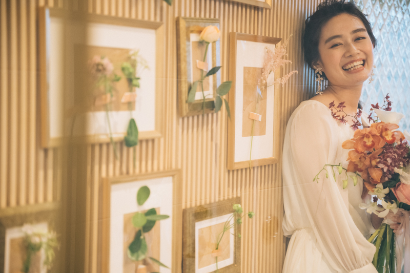 フォトギャラリーに、お二人の想い出のお写真を。