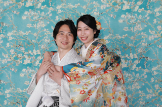 【新婦和装】洋髪用綿帽子