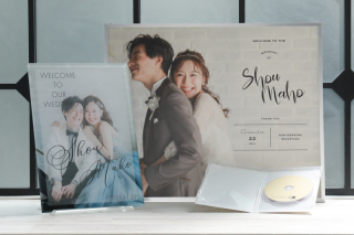 【ウェルカムボード】アクリルタイプ1カットデータ付