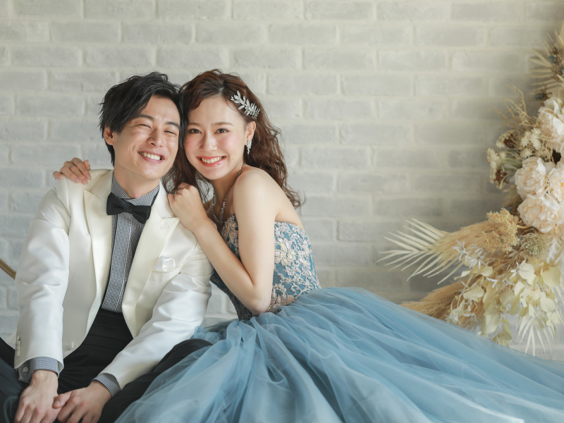 ドレスショップが運営するスタジオだからこその品揃え
