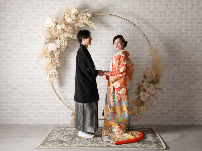☆衣裳3着セット・データ2カット付☆ 平日限定【白無垢&色打掛どっちも着れる!】スタジオフォトプラン ¥89,800(税抜)