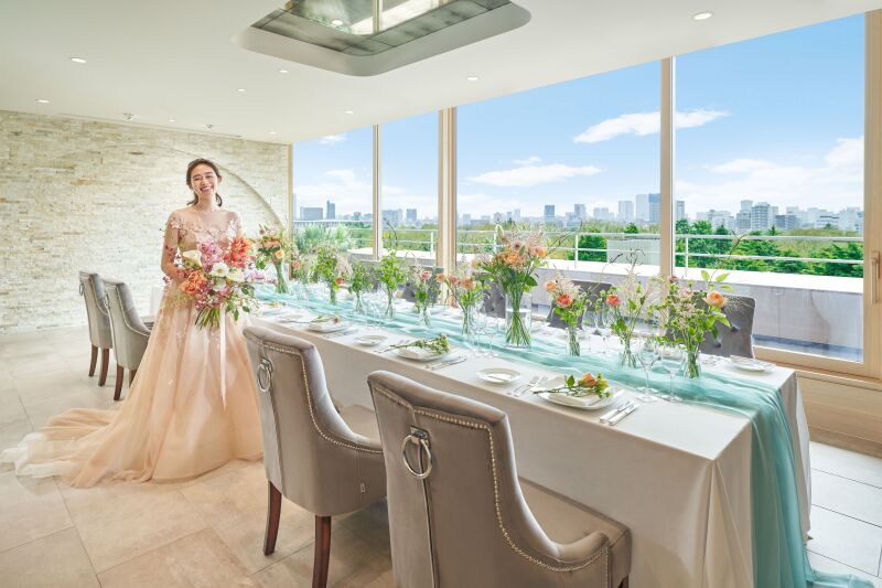ファミリーフォト & FAMILIAR Living t.EN「食のエドモント会食プラン」~FAMILIAR Wedding~