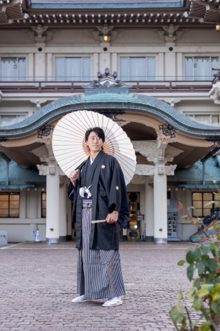 黒紋付・仙台袴