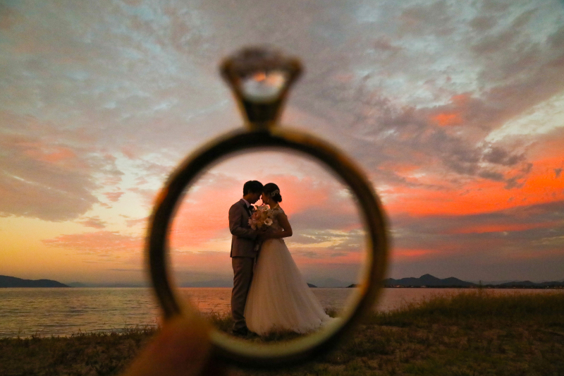 リングの中でうっとり