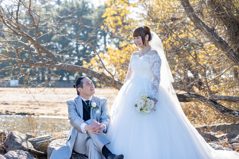 森っぽい雰囲気も絵になります