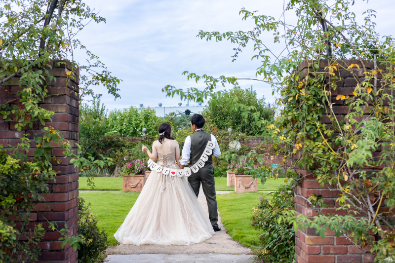 びわ湖大津館のガーデン撮影