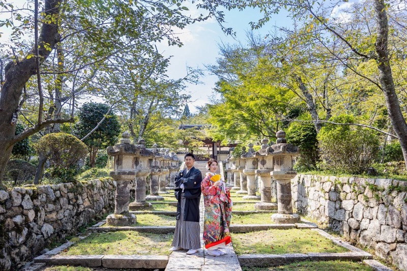 9月･･･夏の日差しに包まれ三井寺撮影