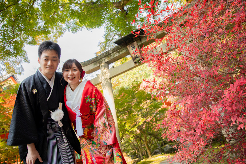 緑の紅葉・赤の紅葉 そして笑顔・・・