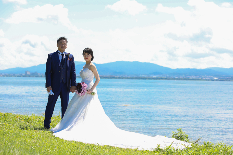 びわ湖大津館にて撮影 