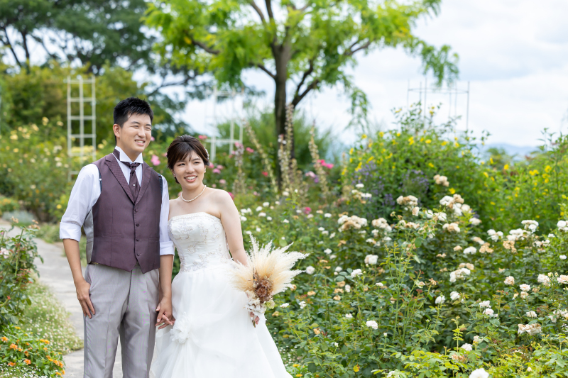 自然な笑顔でリラックス撮影