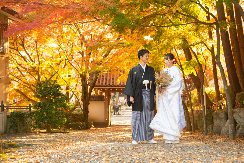 秋　西教寺撮影