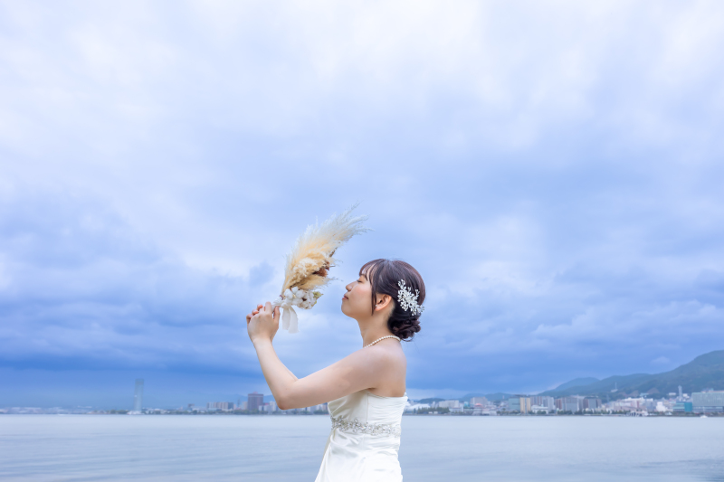 花嫁様の一人のワンショット