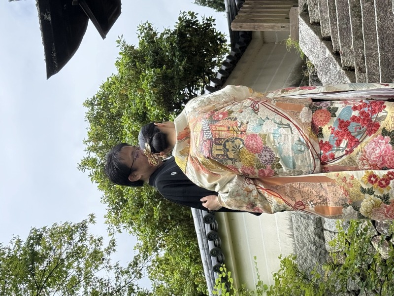 階段を使ってさりげなく・・・