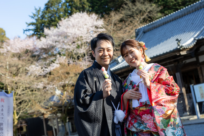 お団子と『ハイ　ポーズ』