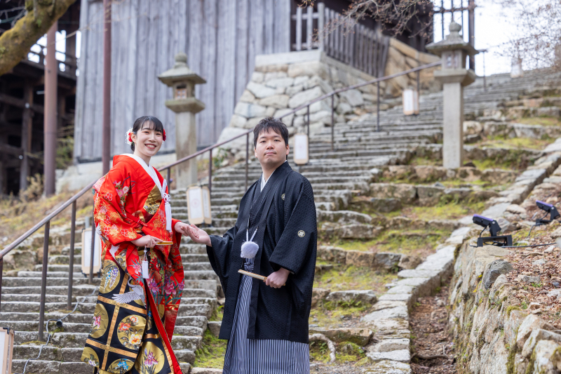 新郎様がさりげなく・・・