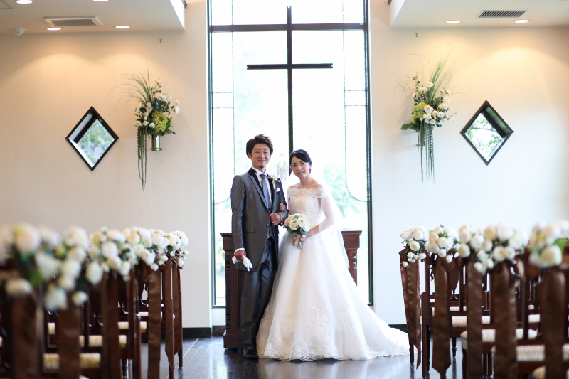 お二人　そして家族との思い出の場所で撮影