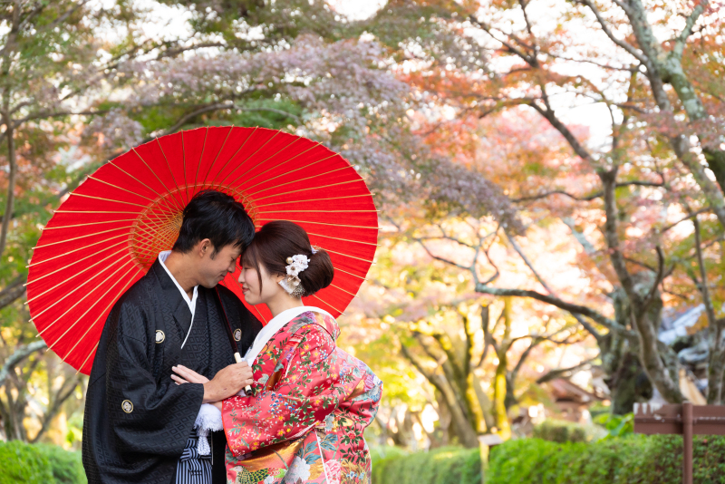 秋の西教寺フォト