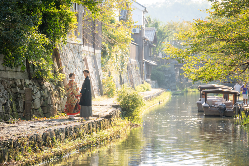 ちょぴり照れ笑いのお二人・・・