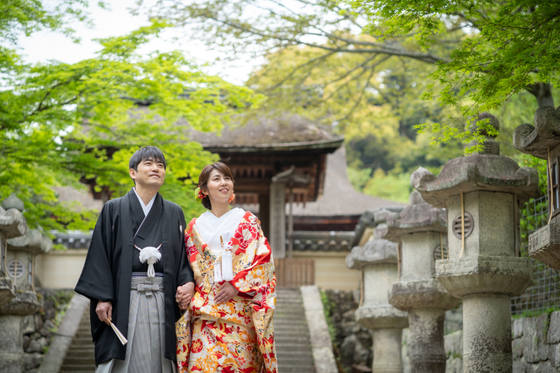 景色を見ながら…三井寺を満喫