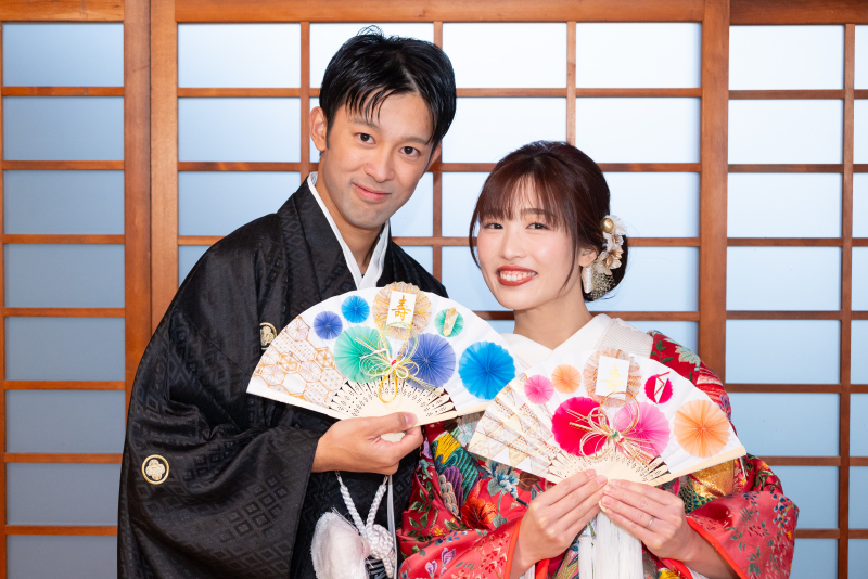 手作り扇子ですー