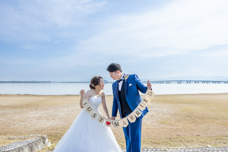 お二人で顔を見合わせてちょっぴり照れます