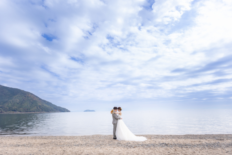 お二人のまわりに光が差し込んできました～