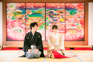 小野小町ゆかりの地隨心院にて撮影