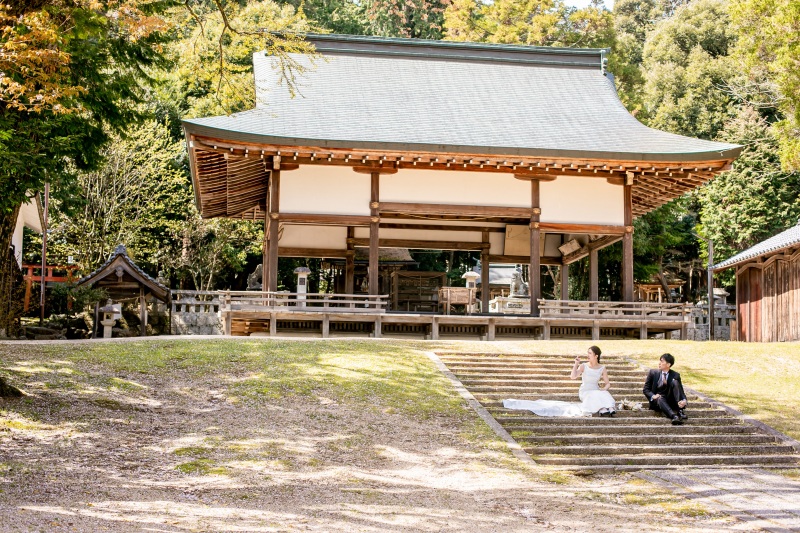 なじみのある神社で