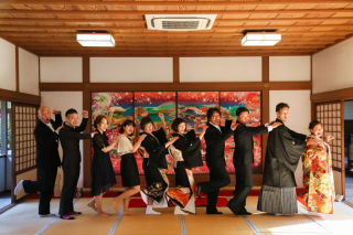 家族とともにロケーションフォト