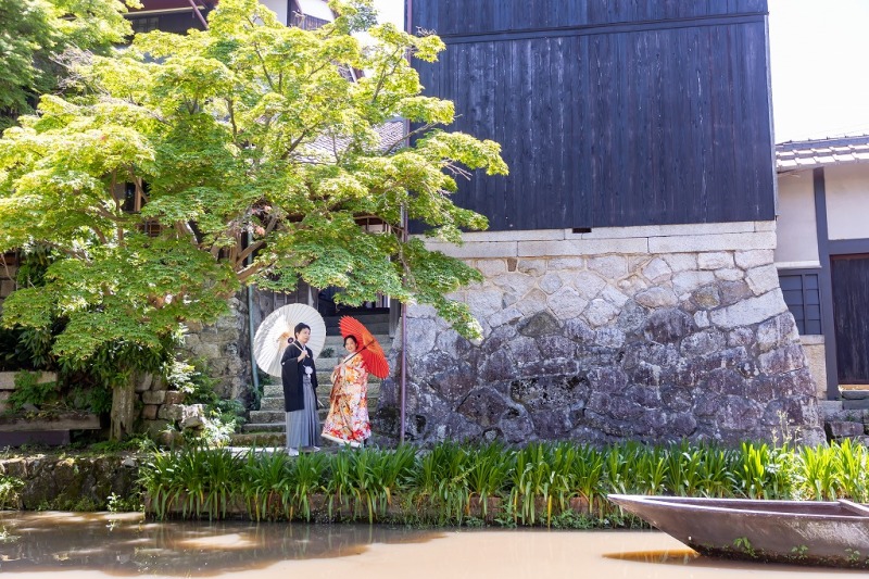 川越えでワンショット♪