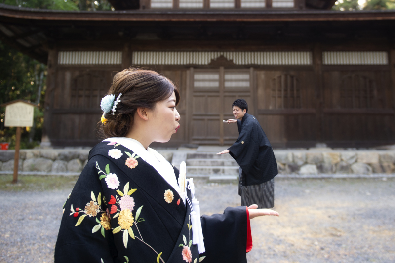 トリック写真をとりました　