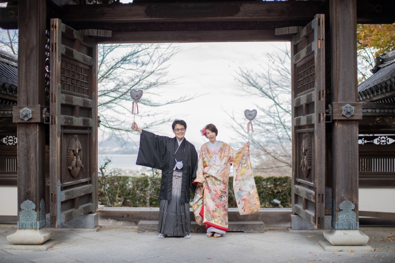 西教寺　琵琶湖一望の絶景が魅力