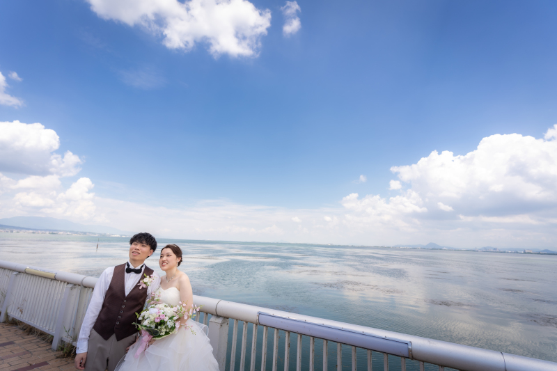 チャペルから飛び出しびわ湖へGO！！