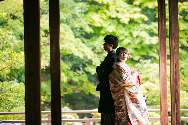 まるで京都のポスターのように・・