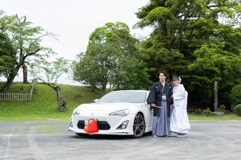 お二人の愛車と撮影・・