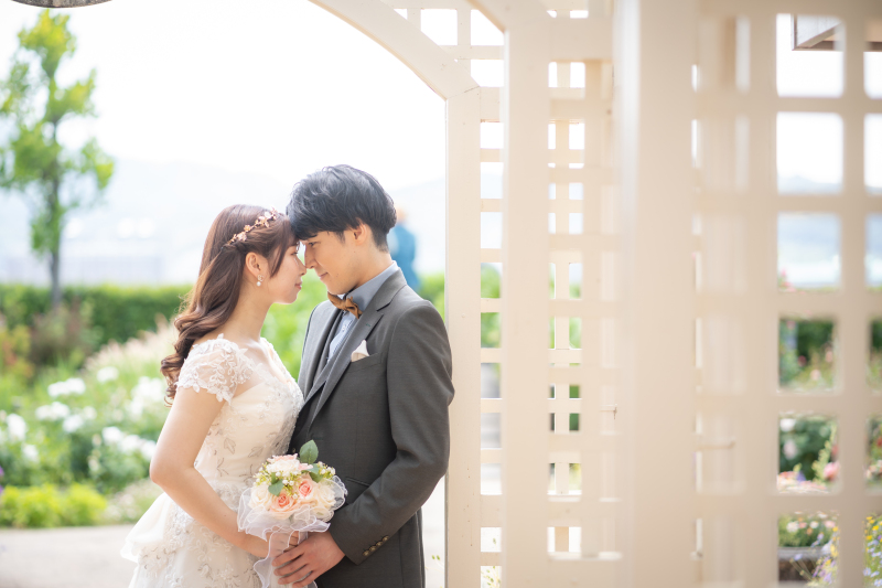 びわ湖大津館　バラ満開