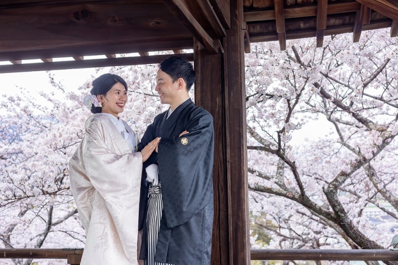 桜を間近に感じながら・・・