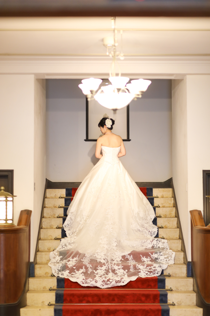 びわ湖大津館メインエントランスで