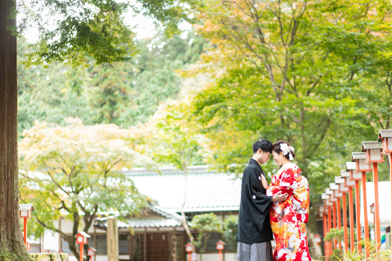 日吉大社・びわ湖大津館にて撮影