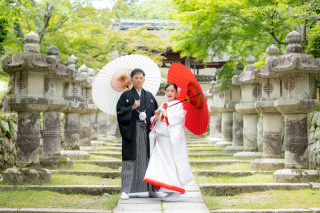 新緑の三井寺・琵琶湖大津館撮影