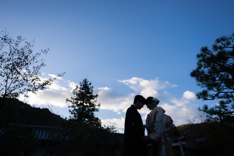 お二人で寄り添いながら