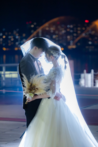 SWEET Wedding_夜空を飾る幻想的なナイトフォト