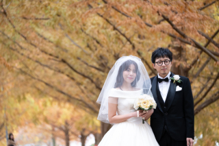 SWEET Wedding_撮影風景も大切な記念として撮影